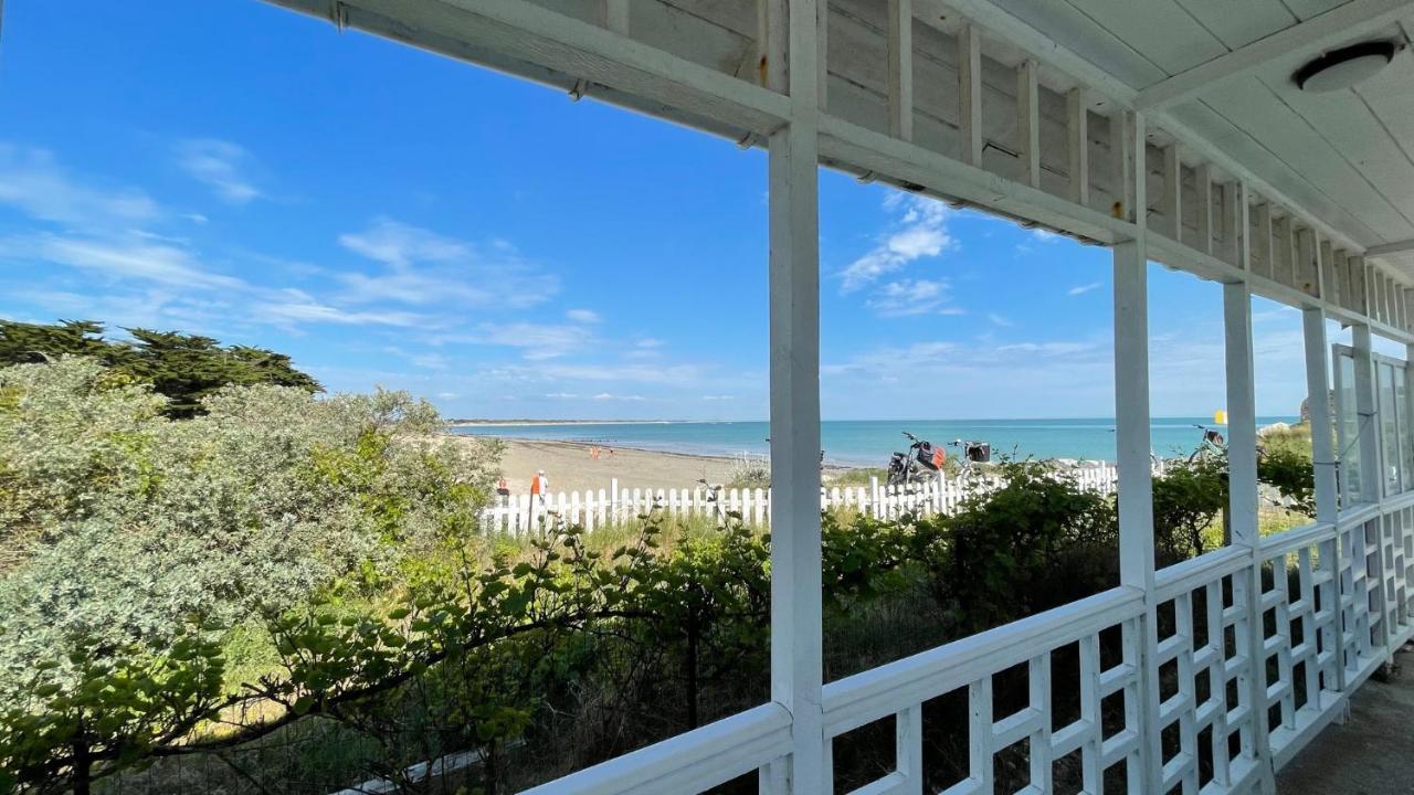 Maison Sur La Plage Avec Vue Mer Panoramique Le Martray Exteriör bild